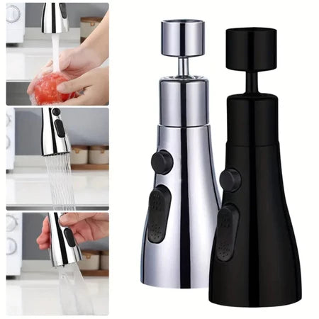 ADAPTADOR DE TORNEIRA 360 GRAUS 3 JATOS - LIMPAPRO